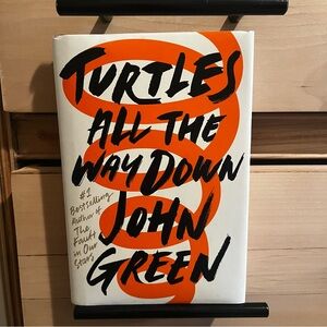 Fiction Young Adult John Green Novel Turtles All the Way Down Book Hardcover